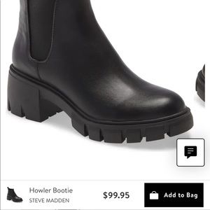 Steve Madden howler bootie size 7
